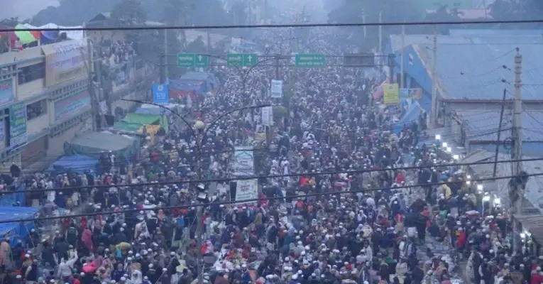 আখেরি মোনাজাতে শেষ বিশ্ব ইজতেমার দ্বিতীয় পর্ব