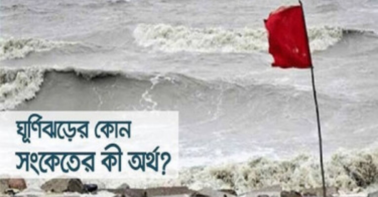 আবহাওয়ার কোন সংকেতের কী মানে?