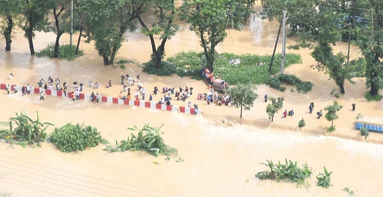 বন্যাদুর্গতদের জন্য প্রধান উপদেষ্টার ত্রাণ তহবিল গঠন