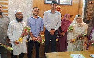 বিসিএসে সুপারিশ পাওয়া একই উপজেলার ৯ জন, সংবর্ধনা দিলেন ইউএনও