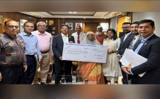 শ্রমিক কল্যাণ তহবিলে ২৬ কোটি কোটি টাকা দিল গ্রামীণফোন