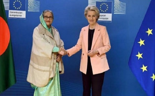 বাংলাদেশকে জিএসপি সুবিধা দিতে ইইউ’র প্রতি প্রধানমন্ত্রীর আহ্বান