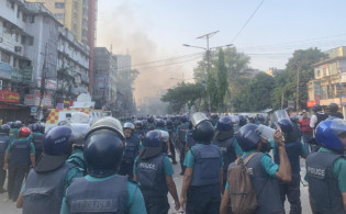 সংঘর্ষের জেরে বিএনপির সমাবেশ পণ্ড