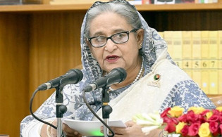 আগেও কেউ নির্বাচন ঠেকাতে পারেনি, এবারও পারবে না : শেখ হাসিনা