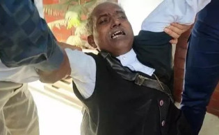 মনোনয়ন বাতিল হওয়ায় গড়াগড়ি করে কান্না প্রার্থীর