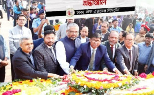 শহীদ বুদ্ধিজীবী স্মৃতিসৌধে ডিএসই’র শ্রদ্ধা