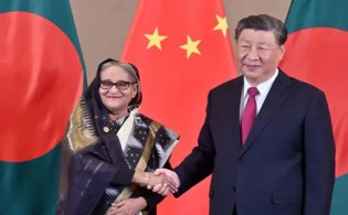 শেখ হাসিনাকে অভিনন্দন জানিয়ে চীনা প্রেসিডেন্টের বার্তা