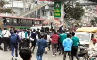 ঢাকা ও সিটি কলেজ শিক্ষার্থীদের মধ্যে দফায় দফায় সংঘর্ষ