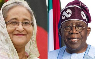 শেখ হাসিনাকে নাইজেরিয়ার প্রেসিডেন্টের অভিনন্দন