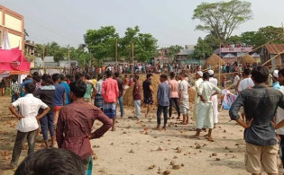 ব্রাহ্মণবাড়িয়ায় ধান শুকানোর খলা দখল নিয়ে সংঘর্ষ, আহত ৫০