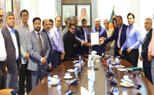 ডিএসইর পক্ষ থেকে বিএসইর চেয়ারম্যানকে অভিনন্দন