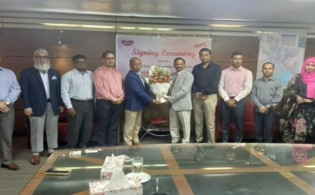 লাভেলো আইসক্রিমের সঙ্গে ড্যানিশ মিল্কের পণ্য চুক্তি স্বাক্ষর