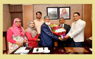 আর্থিক প্রতিষ্ঠান বিভাগের সচিবকে শুভেচ্ছা জানাল আইসিবি