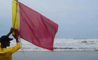 সাগরে লঘুচাপ রুপ নিল নিম্নচাপে, ১ নম্বর সতর্কসংকেত