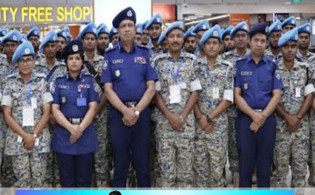 নারী এসপির নেতৃত্বে শান্তিরক্ষা মিশনে গেলেন ১৮০ সদস্য