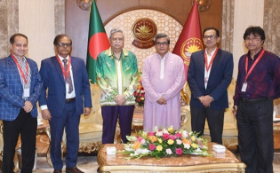 রাষ্ট্রপতির সঙ্গে বশেমুরবিপ্রবিপি প্রতিনিধি দলের সৌজন্য সাক্ষাৎ