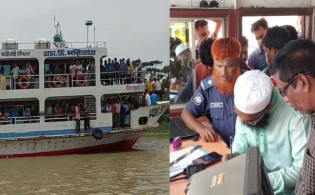 নিয়ম অমান্য করায় লঞ্চকে ধাওয়া দিয়ে ধরলেন ম্যাজিস্ট্রেট