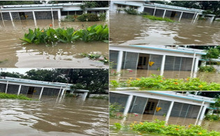 ঢাকা বিশ্ববিদ্যালয় ও বিভিন্ন রাস্তায় তলিয়ে যাওয়া কিছু চিত্র