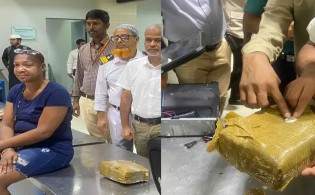 বিমানবন্দরে ৪ কেজি কোকেনসহ আটক বিদেশি নাগরিক