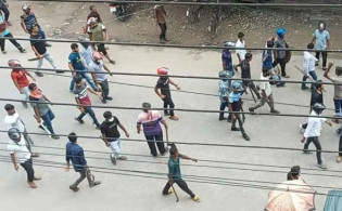 মাগুরায় ব্যাপক সংঘর্ষ ১ আন্দোলনকারী নিহত