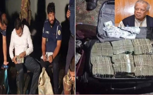 আমুর বাসা থেকে ডলারসহ প্রায় পাঁচ কোটি টাকা উদ্ধার