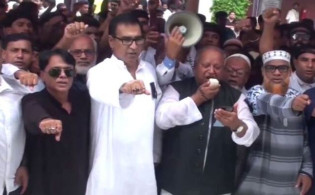 শেখ হাসিনাকে দেশে ফেরাতে আ. লীগ নেতাদের শপথ