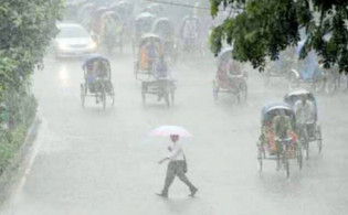 ঢাকাসহ ৮ বিভাগে বৃষ্টির আভাস