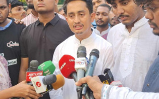 অন্তর্বর্তী সরকারকে কড়া বার্তা সারজিস আলমের