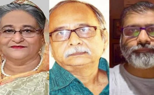 এবার শেখ হাসিনার সঙ্গে আসামি মুনতাসীর মামুন ও নিঝুম মজুমদার