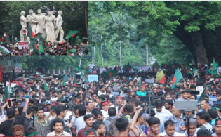 বৈষম্যবিরোধী ছাত্র আন্দোলনের ‘শহীদি মার্চ’ থেকে ৫ দাবি