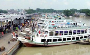৬ রুটে বন্ধ ঘোষণা নৌযান চলাচল