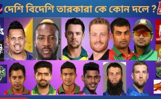বিপিএলের প্লেয়ার্স ড্রাফট শেষে কে কোন দলে