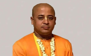 ইসকন নেতা চিন্ময় কৃষ্ণ দাস ব্রহ্মচারী গ্রেপ্তার
