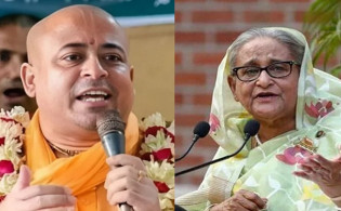 চিন্ময় কৃষ্ণকে নিয়ে শেখ হাসিনার বিবৃতি