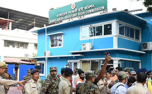 আগরতলায় বাংলাদেশের কনস্যুলার সার্ভিস বন্ধ