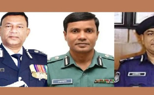তিন অতিরিক্ত আইজিপিকে বাধ্যতামূলক অবসর