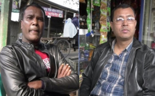 নারী নিয়ে দুই পুলিশ কর্মকর্তার অশ্লীল নৃত্য ভাইরাল