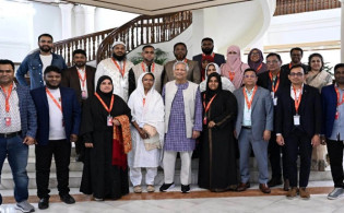 নবীন উদ্যোক্তাদের জন্য বিনিয়োগ নিরাপদ করতে চাই: প্রধান উপদেষ্টা
