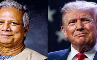 ট্রাম্পকে শুভেচ্ছা জানিয়ে যা বললেন প্রধান উপদেষ্টা