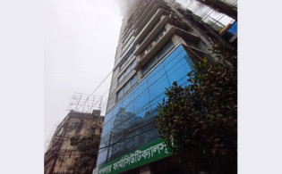 পান্থপথে বহুতল ভবনে লাগা আগুন নিয়ন্ত্রণে