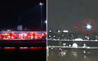 ৬৪ যাত্রী নিয়ে মাঝ আকাশে হেলিকপ্টারের সঙ্গে যাত্রীবাহী বিমানের সংঘর্ষ