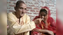 বয়সের পার্থক্যকে জয় করে ৬৬ বছরের বৃদ্ধ ও ২২ বছরের তরুণীর বিয়ে