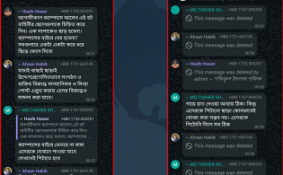 স্ক্রিনশট ভাইরাল: গ্রুপের এডমিন ছাত্রদল নেতা