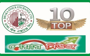 সাপ্তাহিক লেনদেনের শীর্ষ ১০ কোম্পানি