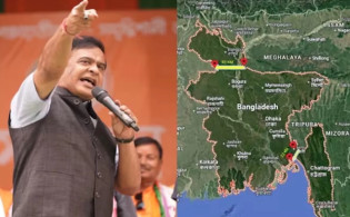 বাংলাদেশের মানচিত্র নিয়ে বিস্ফোরক মন্তব্য আসামের মুখ্যমন্ত্রীর