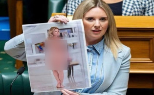 নিজের নগ্ন ছবি দেখিয়ে যা বোঝাতে চাইলেন নারী এমপি