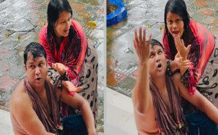 স্বামীর সঙ্গে মহিলা লীগ নেত্রীর মাংস ‘ভিক্ষা করার’ ভিডিও ভাইরাল