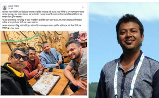 খোকন-সাকিবকে এক ফ্রেমে এনে যা বললেন জাওয়াদ নির্ঝর