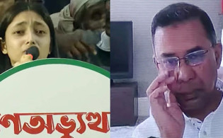 চোখের পানি ধরে রাখতে পারলেন না তারেক রহমান