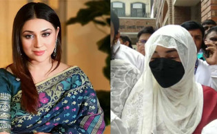 আদালতে অপু বিশ্বাসকে আইনজীবীরা বললেন ‘আহা আহা সাধু’